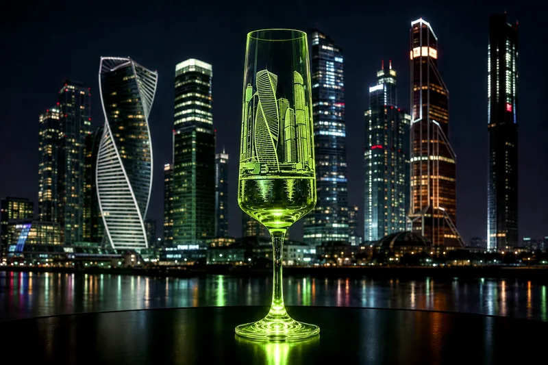 ФЛЮТЕ — 2399 ₽ ФЛЮТЕ — Превращает каждый тост в событие. Коллекция КЛИАР. Кружка, чашка, бокал, фужер, стакан со светящейся гравировкой на стекле ГРАВИКОТ, фото 1